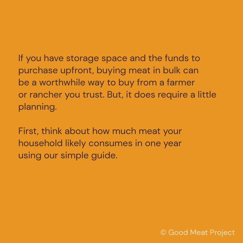 Meat freezer space 